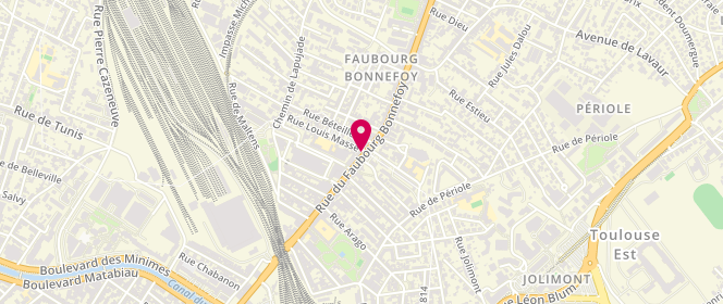 Plan de Le Galo'pain, 67 Rue du Faubourg Bonnefoy, 31500 Toulouse