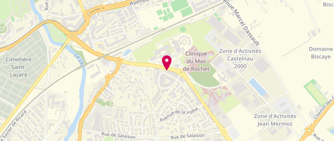 Plan de Cenatiempo, 510 avenue Georges Frêche, 34170 Castelnau-le-Lez
