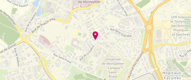 Plan de La Mie du Midi, 27 Rue Pierre Antonini, 34090 Montpellier