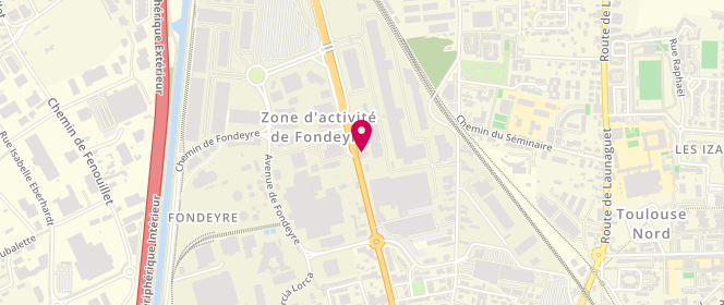 Plan de La Panetière, 168 avenue des États-Unis, 31200 Toulouse