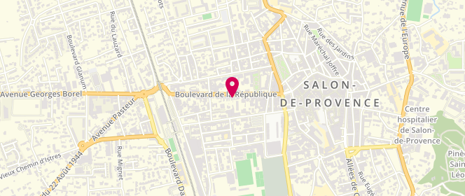 Plan de Boulangerie Demoiselles, 235 Boulevard de la République, 13300 Salon-de-Provence