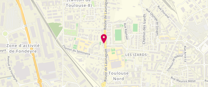 Plan de Le Fournil de Matefaim, 171 Route de Launaguet, 31200 Toulouse