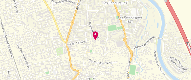 Plan de Les Fromentiers, 342 avenue de Wertheim, 13300 Salon-de-Provence