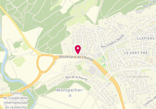 Plan de Patisserie Guillaume France, Route de Montferrier, 34830 Clapiers