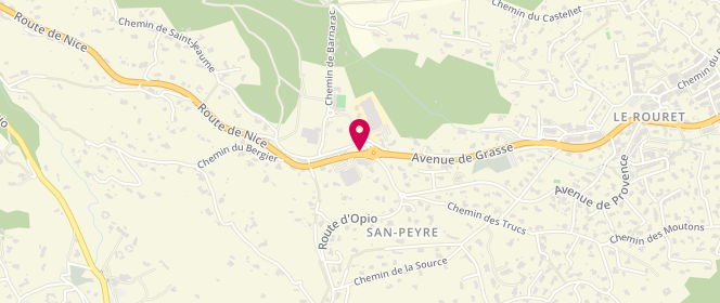Plan de Les Pains de Dom, 5 Route de Nice, 06650 Le Rouret