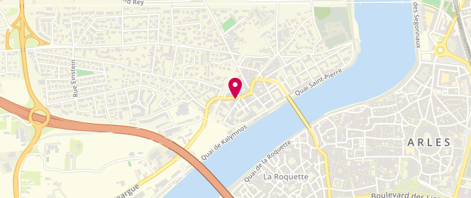 Plan de COLLIN Laurent, 9 avenue de la Gare Maritime, 13200 Arles