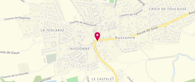 Plan de Boulangerie Pâtisserie Darolles, 1 Route de Seilh, 31840 Aussonne
