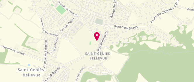 Plan de La Maie de Saint Genies, 19 Rue Principale, 31180 Saint-Geniès-Bellevue