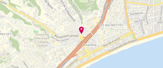 Plan de Armand, 14 Boulevard de la Madeleine, 06000 Nice