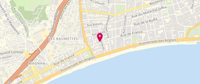 Plan de Boulangerie Patisserie Roy, 78 Rue de France, 06000 Nice