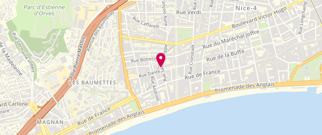 Plan de La Mi Do Re, 19 Rue Saint Philippe, 06000 Nice