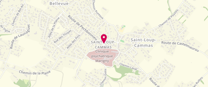 Plan de Boulangerie la Griotine, 1 chemin de Puntous, 31140 Saint-Loup-Cammas