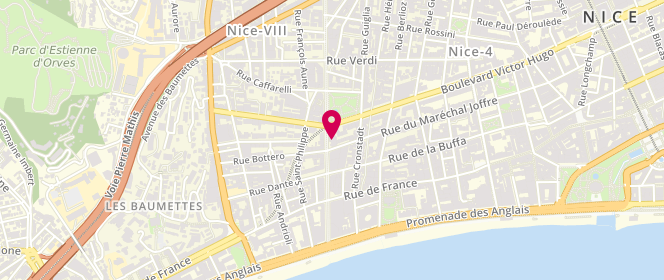 Plan de Multari, 26 Boulevard Gambetta, 06000 Nice