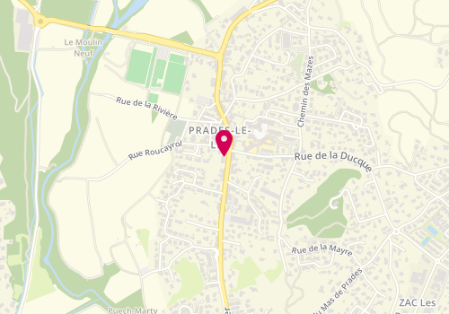Plan de Maison Heyer, 12 Route de Montpellier, 34730 Prades-le-Lez
