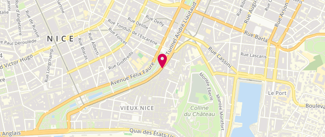 Plan de La Boulangerie, 12 Boulevard Jean Jaurès, 06300 Nice