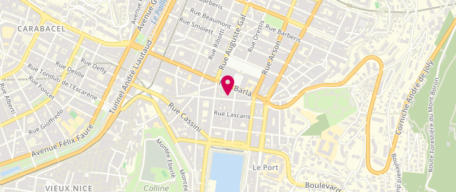 Plan de Le Pêché Mignon B, 41 Rue Bonaparte, 06300 Nice