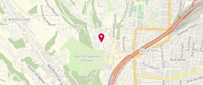 Plan de Boulangerie pâtisserie Musso, 66 avenue d'Estienne d'Orves, 06000 Nice