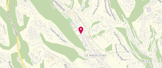 Plan de La Praline, 189 Boulevard de la Madeleine, 06000 Nice