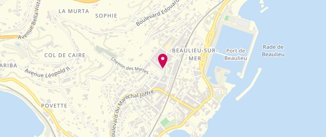 Plan de Boulange de Beaulieu, 30 Boulevard Marinoni, 06310 Beaulieu-sur-Mer