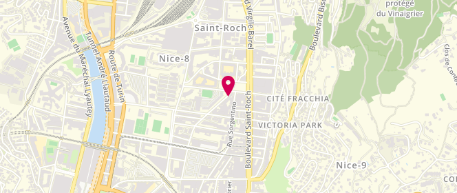Plan de Les Delices de Saint Roch, 42 Rue Mgr Alfred Daumas, 06000 Nice