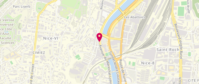 Plan de Boulangerie - Pâtisserie Lamine, 79 Avenue Mar Lyautey, 06000 Nice