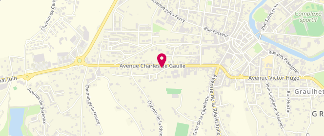 Plan de Maison Gauthier, 53 avenue Charles de Gaulle, 81300 Graulhet