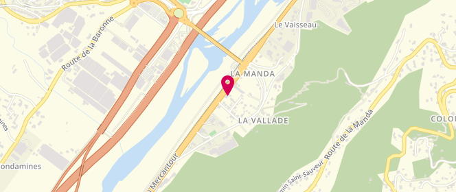 Plan de Boulangerie de la Manda Ibanez & Barnoin, 18 Route de Grenoble, 06670 Colomars