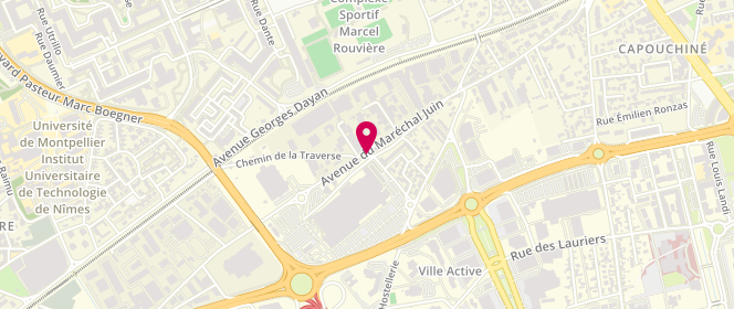 Plan de Jm2D, Centre Commercial Carrefour Grand Nimes
116 Rue Andre Dupont, 30900 Nîmes