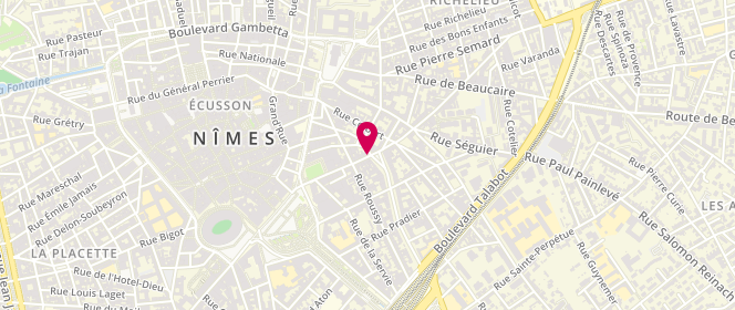 Plan de RAIMONDEAU Pascal, 19 Rue Notre Dame, 30900 Nîmes