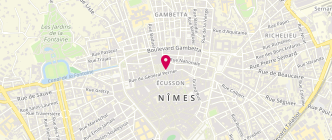 Plan de CHAILA Daniel, Etal Numero 260 Les Halles de Nimes
Rue des Halles, 30000 Nîmes