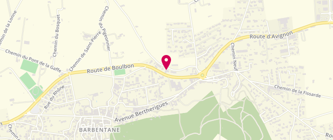 Plan de Au pétrin de César, 218 Route de Boulbon, 13570 Barbentane