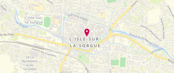 Plan de Le Fournil de l'Isle, 8 Rue de la République, 84800 L'Isle-sur-la-Sorgue