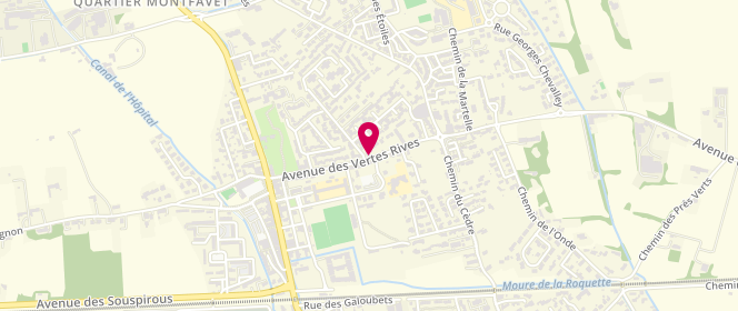 Plan de Boulangerie l'Arto, 313 avenue des Vertes Rives, 84140 Avignon