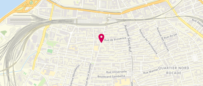 Plan de La Fournee de Pindare, 31 Avenue Monclar, 84000 Avignon