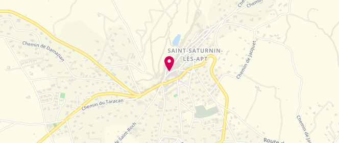 Plan de CHAFIK Jeawad, 27 place de la Fraternité, 84490 Saint-Saturnin-lès-Apt