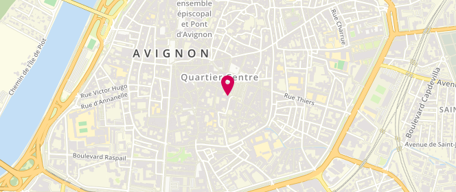 Plan de La Fabrique des Saveurs, 48 Rue de la Bonneterie, 84000 Avignon