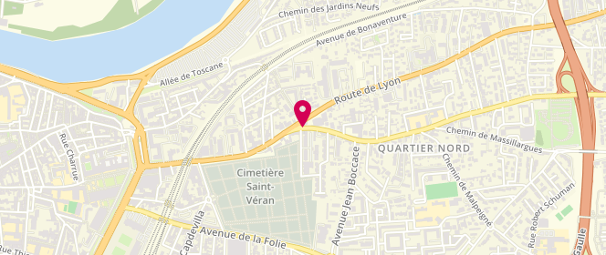 Plan de Boulangerie Pâtisserie Dupré, 4 Route de Morières, 84000 Avignon