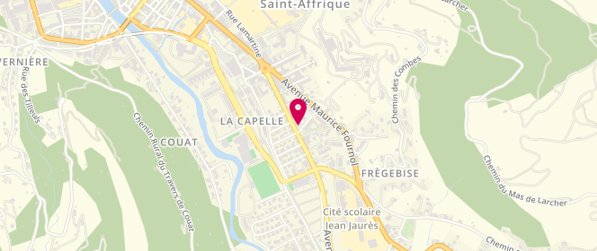 Plan de Le Pétrin Versolien, 231 avenue Jean Jaurès, 12400 Saint-Affrique