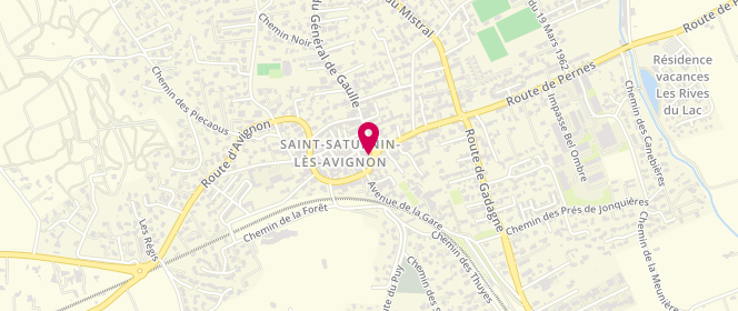 Plan de Rouet, 1 place des Cafés, 84450 Saint-Saturnin-lès-Avignon