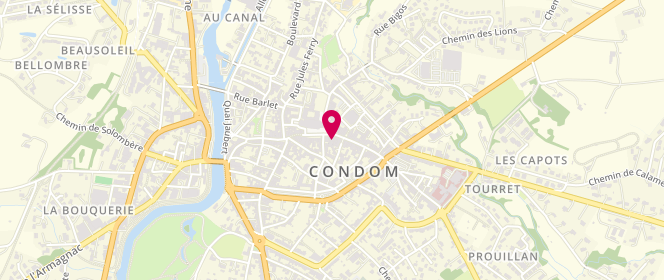 Plan de PEYTOUT Thierry, 11 Rue Gambetta, 32100 Condom