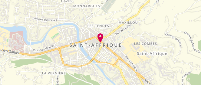 Plan de Le Beaulieu, 14 Boulevard de la République, 12400 Saint-Affrique