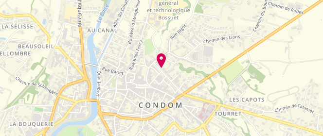 Plan de Tresor Food, 14 Boulevard de la Libération, 32100 Condom