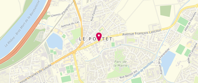 Plan de Le Pestour, 41 avenue François Lascour, 84130 Le Pontet