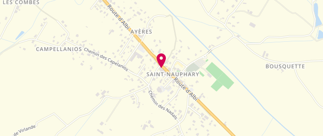 Plan de Chez Lucien, 788 Route d'Albi, 82370 Saint-Nauphary