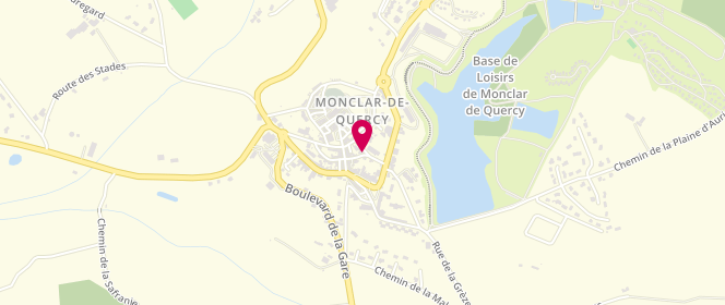Plan de SARL le Pain Rustique, 15 Rue du Miech, 82230 Monclar-de-Quercy