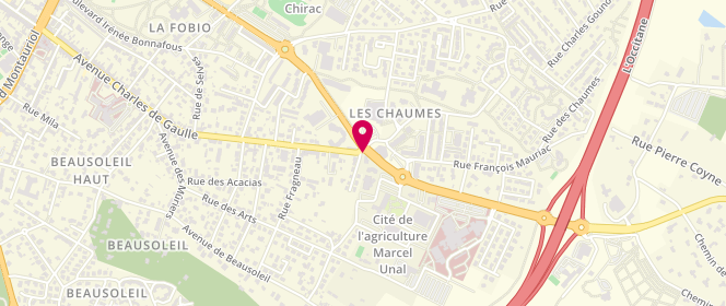 Plan de La Panetiere Aux Saveurs d'Antan, 380 Avenue Charles de Gaulle, 82000 Montauban