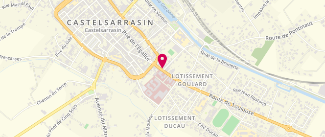 Plan de La Panetiere, 28 avenue du Maréchal Juin, 82100 Castelsarrasin