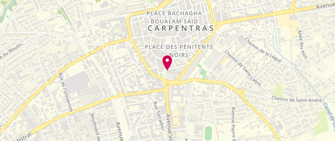 Plan de La Mie Caline, 143 Rue République, 84200 Carpentras