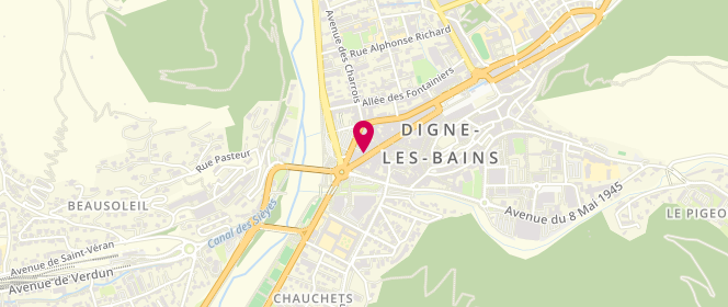 Plan de Le Quignon, 9 Boulevard Gassendi, 04000 Digne-les-Bains