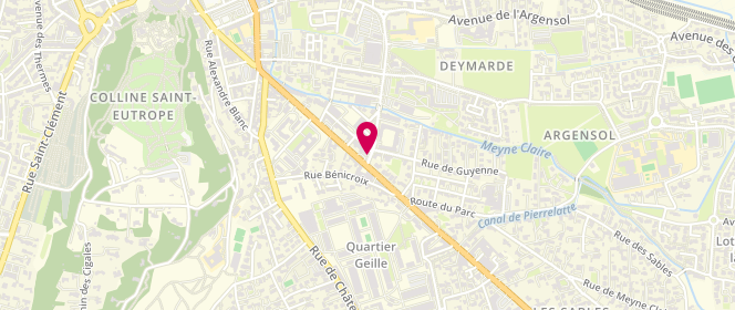 Plan de Boulangerie Les Lavandes, 389 avenue Maréchal Foch, 84100 Orange